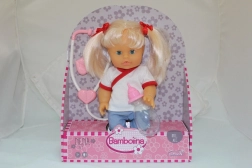 Nena Doll 36 cm doctor with stethoscope and bottle