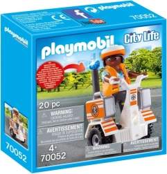 Playmobil City Life gelbėtojas su segvėjumi ir priedais