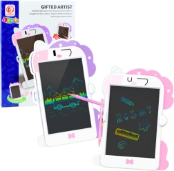 LCD piešimo lentelė su rašikliu Vienaragis rožinė