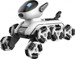 Nuotoliniu būdu valdomas „RoboDog“ FLEG su 360° judėjimu ir LED akimis