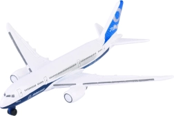 Metalinis asmeninis lėktuvas BOEING 787-9 baltas 10 cm – Majorette Airport