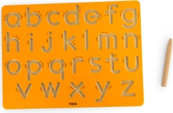 Viga mažųjų raidžių rašymo treniruočių lenta