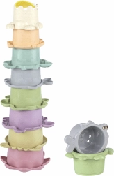 Voniai skirti puodeliai su žuvytėmis