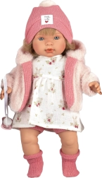 Llorens Carla realistic talking and crying doll with a soft body 42 cm