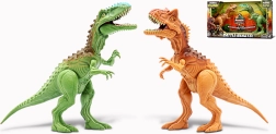 Primal Clash! Dino mūšio rinkinys Carnotaurus vs Gigantosaurus, figūrėlės 21 cm
