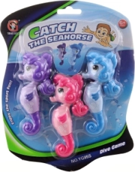 Vandens žaislas – neriantys jūriniai jūrų arkliukai, rinkinys 3 vnt.