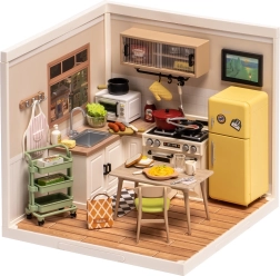 Robotime miniatiūrinis namelis Virtuvėlė Happy Meals