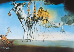 Dėlionė SALVADOR DALÍ – Šv. Antano gundymas (1000 detalių)