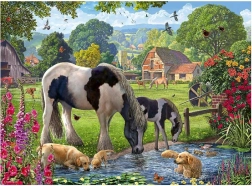 Ravensburger dėlionė Hadlow – poniukų pasaulis, 500 dalių
