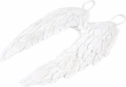 Angel Wings with Feathers 55 cm