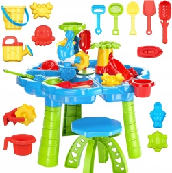 Woopie vandens stalas 2in1 smėlio dėžė su kėdute vandens parkas su delfinu