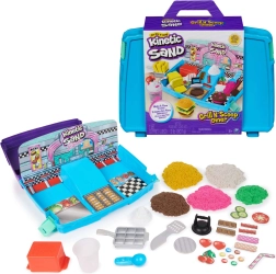 Kinetic Sand nešiojamas rinkinys Grill N’ Scoop Diner