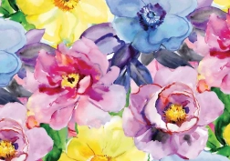 Interdruk Puzzle Colorful Flowers 500 Pieces