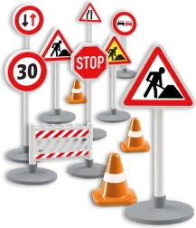 LENA kelio ženklai – edukacinis rinkinys, 17 vnt.