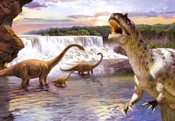 Puzzle 260 pieces Diplodocus