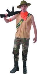 Carnival Costume - Hunter for Adults