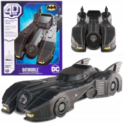 Dėlionė 4D Build Batman Batmobile 3D modelis surinkimui 37 cm