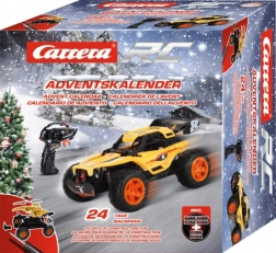 Advento kalendorius CARRERA RC bekelės automobilis 1:18 2,4 GHz