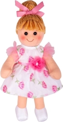 Bigjigs Toys medžiaginė lėlė Megan 34 cm