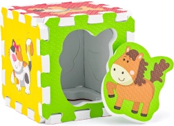 Foam puzzles with animals