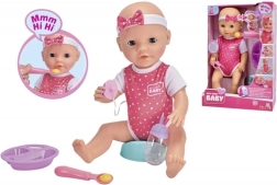 Lėlė New Born Baby Hungry 38 cm