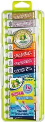 Jolly tempera – 12 spalvų + sidabrinė ir auksinė