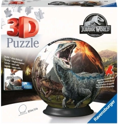 Ravensburger 3D dėlionės kamuolys „Juros pasaulis“ 72 detalės