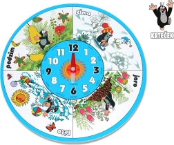 Medinis sieninis laikrodis KURMIS 20 cm