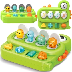 Woopie interaktyvūs pop-up dinozaurai – edukacinis žaislas vaikams