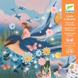 Djeco Fairy Tales to Complete: Thumbelina