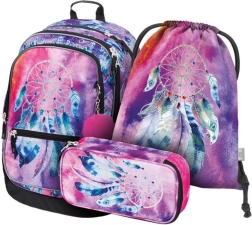 Baagl Sapnų gaudytojo rinkinys: Kuprinė, penalas ir maišelis