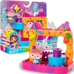 Gabės kačiukų namelis – balkonas ir talentų šou su figūrėle Tekturžatko ir priedais