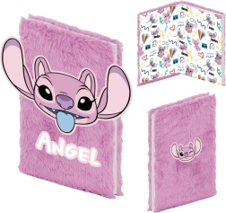 Plush Ring-Bound Notebook Lilo & Stitch – Angel