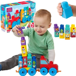 „Fisher-Price Mega Bloks“ traktorius su gyvūnėliais konstravimui ir dėliojimui