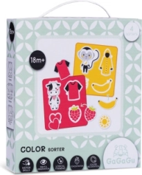 Gagagu spalvų pažinimas – medinės edukacinės dėlionės vaikams