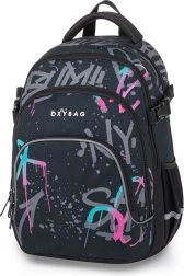 Student Backpack OXY Scooler Graffiti Pink