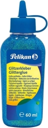 Blizgučių klijai PELIKAN 60 ml, turkio spalvos