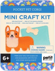 Mini siuvimo rinkinys „Corgi“ iš Petit Collage
