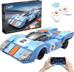 Konstruktorius CaDA RC lenktyninis automobilis AZURE STORM 1:20, 266 detalių, Dual Mode