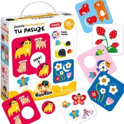 Kontrastiniai dėlionės CzuCzu Tu Pasuje