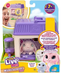 Figūrėlė Little Live Pets – Mini „Mama staigmena“ triušiukas