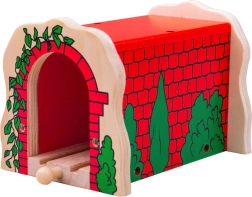 Medinis plytinis tunelis geležinkelio trasoms