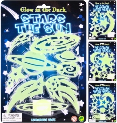 Fluorescencinės kosmoso dekoracijos