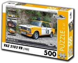 Retro Cars Puzzle VAZ 2103 VB (1980) – 500 pieces