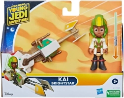 Star Wars Young Jedi Adventures – spidermedis ir Kai Brightstar figūrėlė
