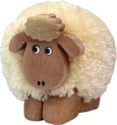 2Kids Toys medinė avies figūrėlė su bumbulu