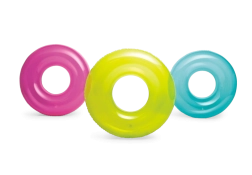 Pripučiamas plaukimo ratas 76 cm INTEX