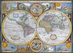 Puzzle EUROGRAPHICS Antique World Map 1000 Pieces