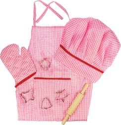 Bigjigs Toys rožinis vaikiškas virtuvės rinkinys