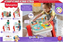 Kalbantis 4 viename FISHER-PRICE žaidimų staliukas su Smart Stages
